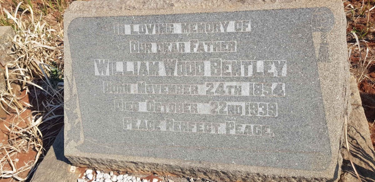 BENTLEY William Wood 1854-1939