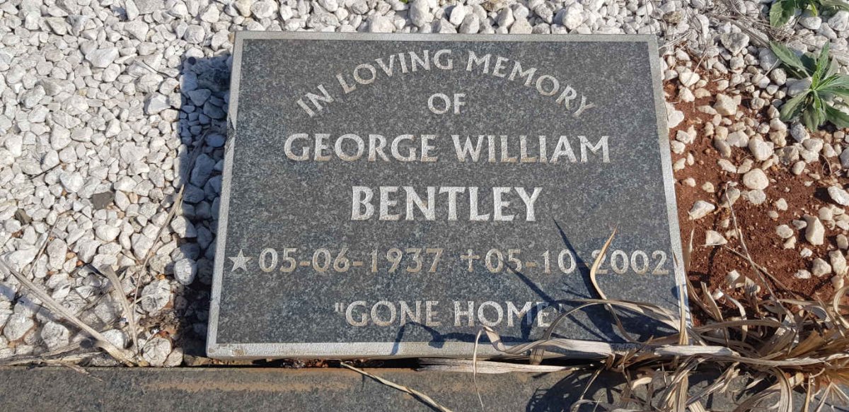 BENTLEY George William 1937-2002