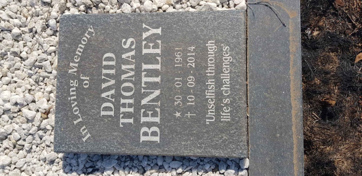 BENTLEY Trevor Thomas 1932-2002 &amp; Ethne Fay CAMPBELL 1930-2009 :: BENTLEY David Thomas 1961-2014