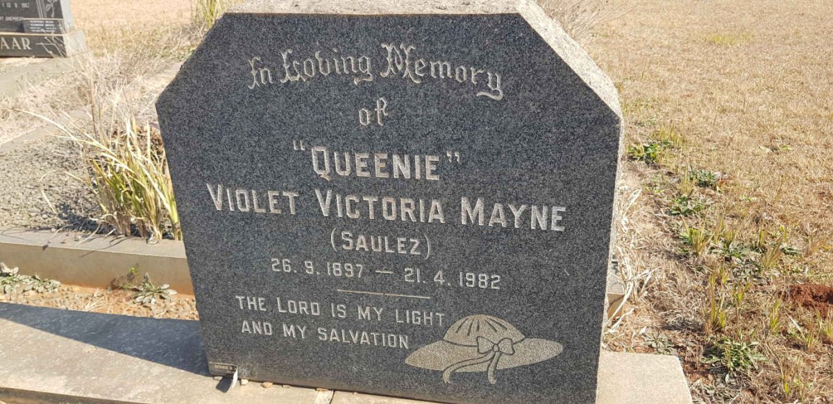 MAYNE Wilfred Arthur -1961 &amp; Violet Victoria SAULEZ 1897-1982