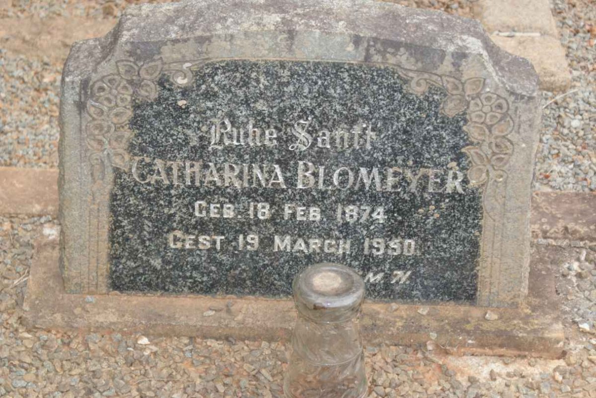 BLOMEYER Catharina 1874-1950