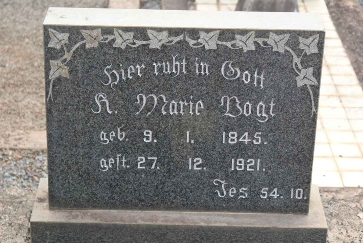 BOGT A. Marie 1845-1921