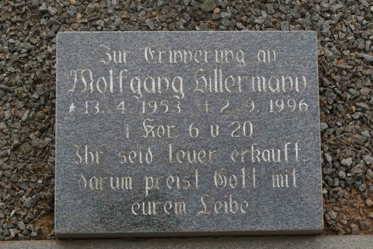 HILLERMAN Wolfgang 1953-1996