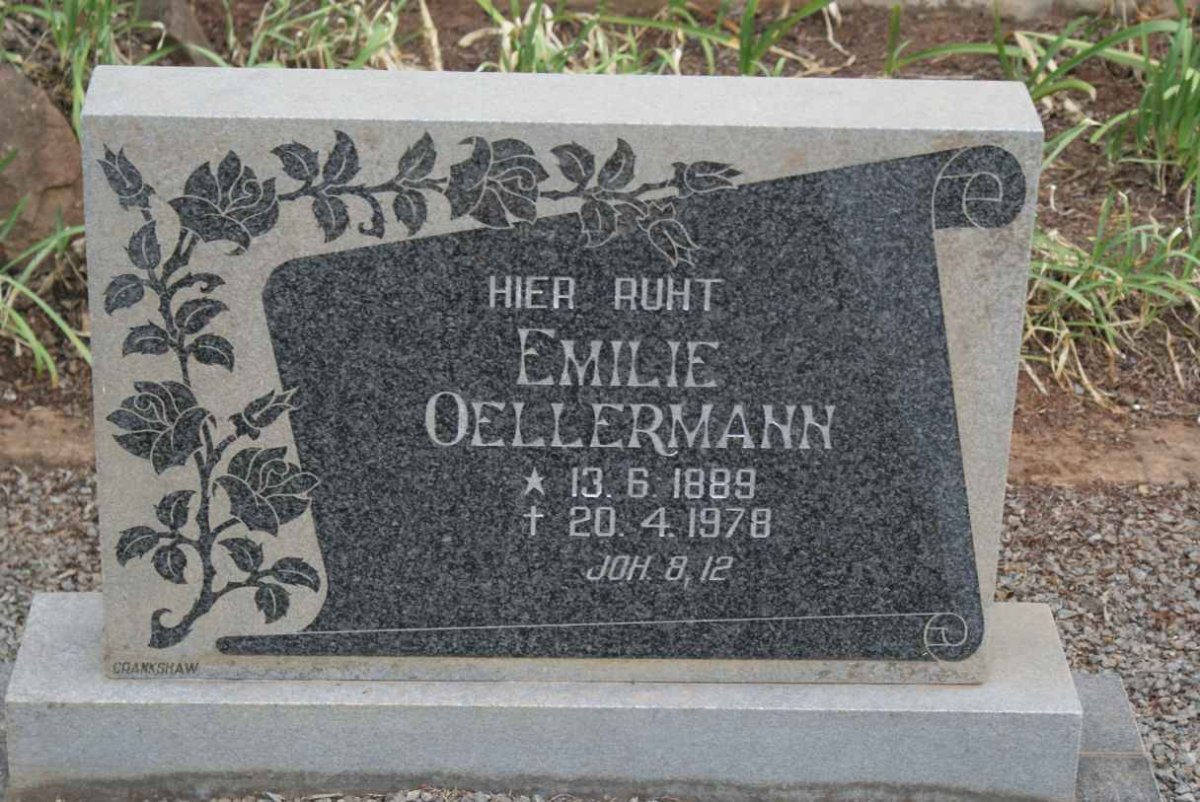 OELLERMANN Emilie 1889-1978