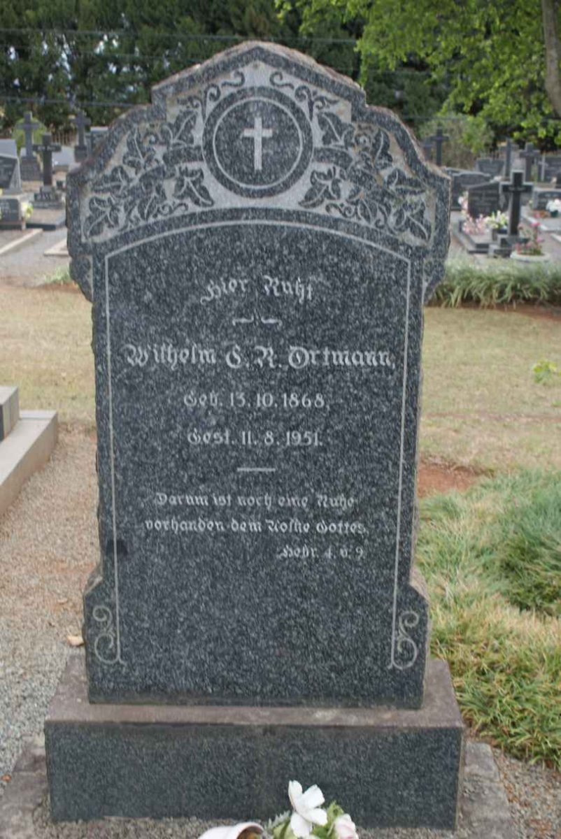 ORTMANN Wilhelm G.R. 1868-1951