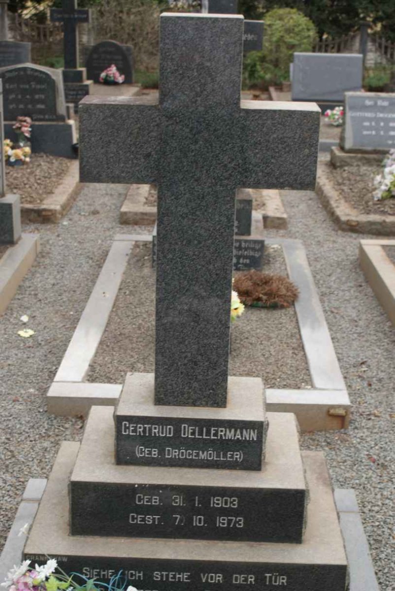 OELLERMANN Gertrud nee DROGEMOLLER 1903-1973