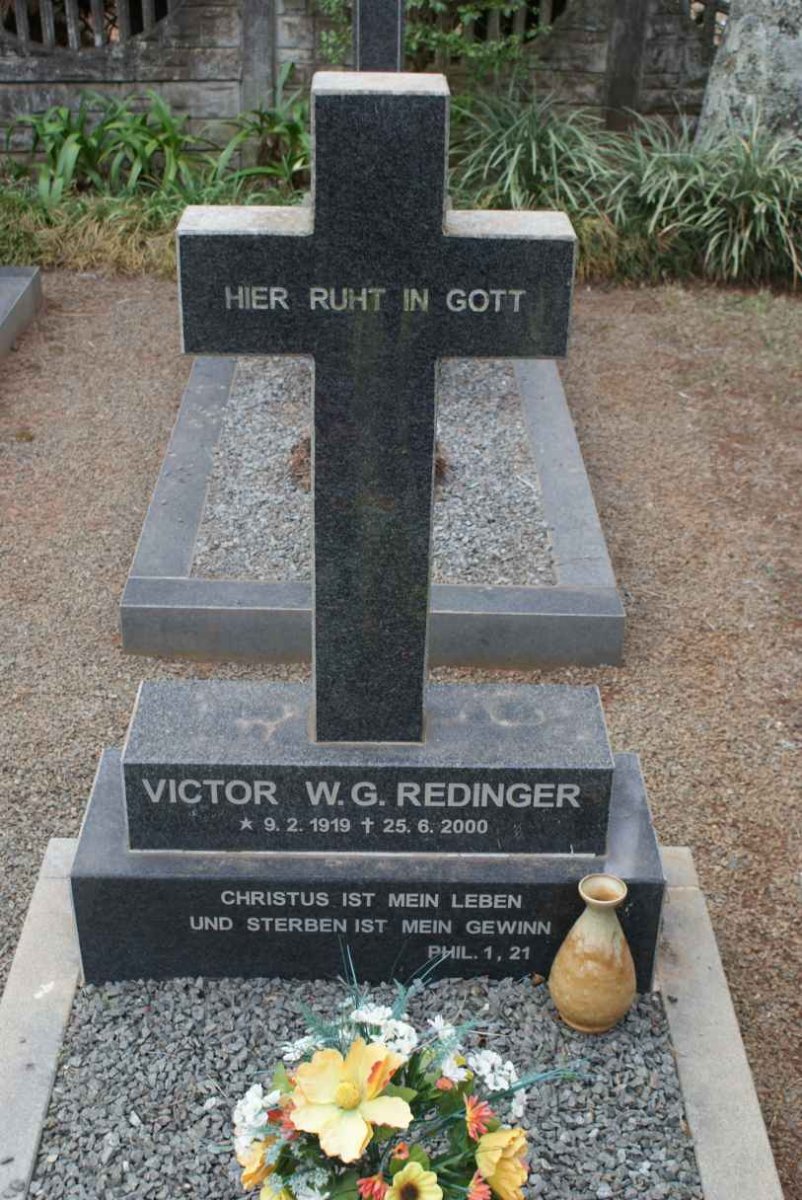 REDINGER Victor W.G. 1919-2000