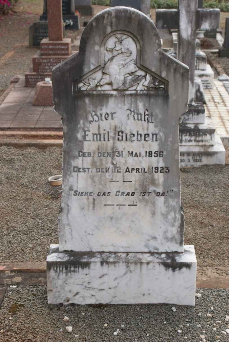 SIEBEN Emil 1856-1923