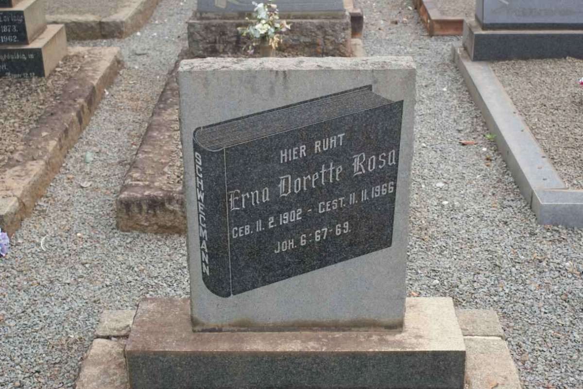 SCHWEGMANN Erna Dorette Rosa 1902-1966