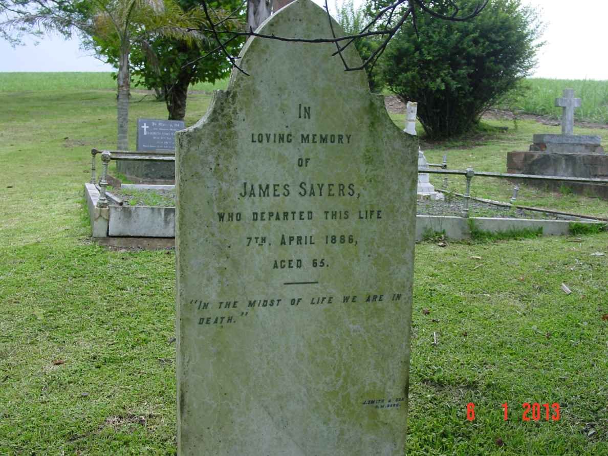SAYERS James -1886