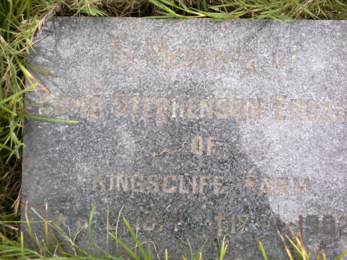 ERSKINE Esme Stephenson 1914-1982
