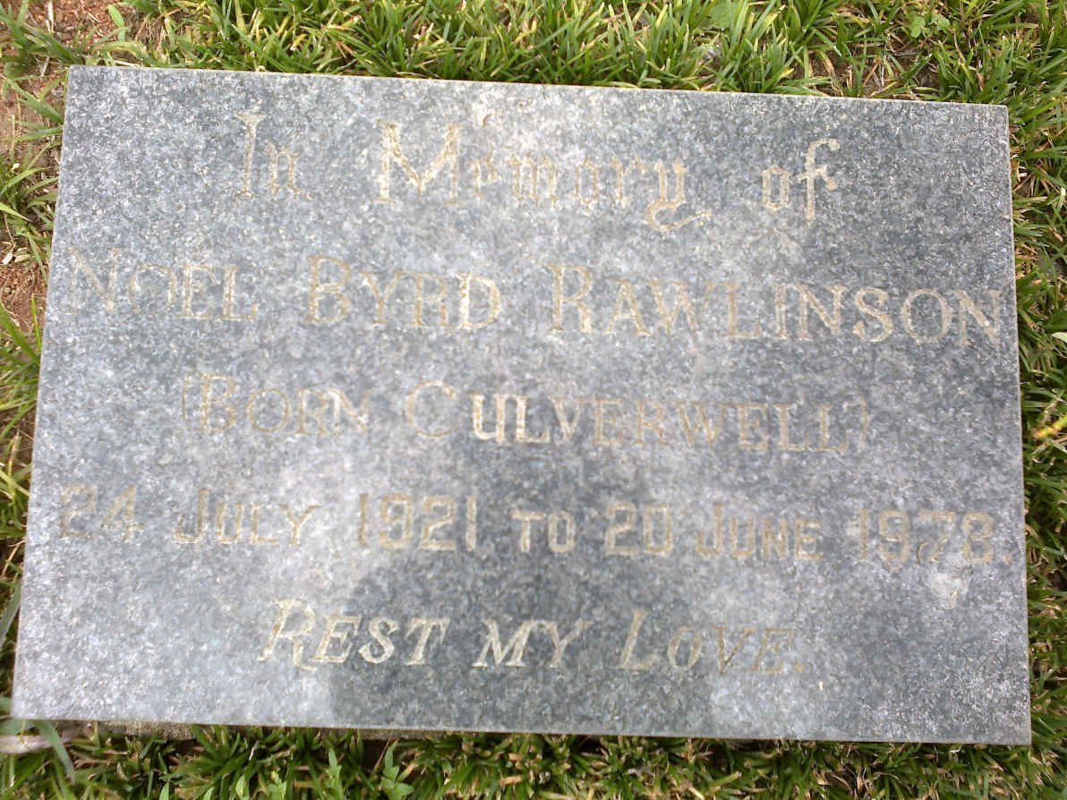 RAWLINSON Noel Byrd 1921-1973