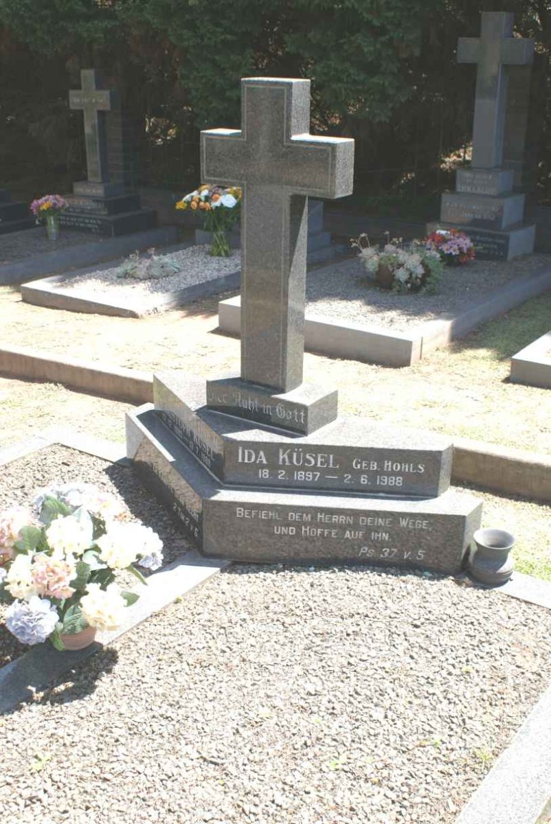 KUSEL Ida nee HOHLS 1897-1988