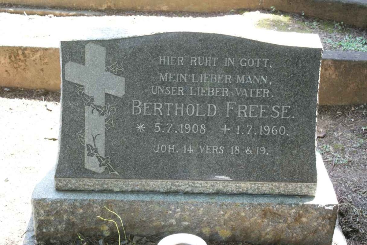 FREESE Berthold 1908-1960