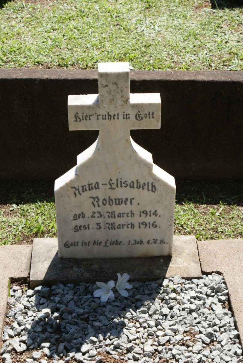 ROHWER Anna-Elisabeth 1914-1916