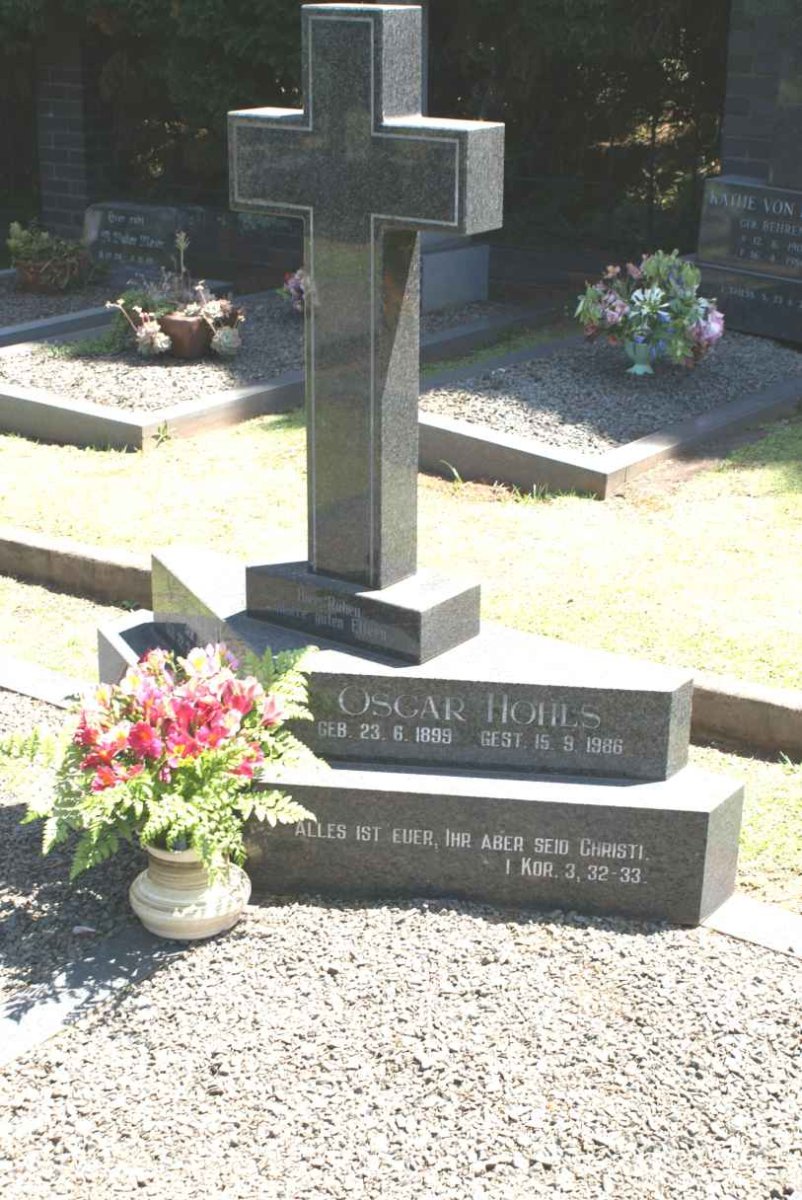 HOHLS Oscar 1899-1986