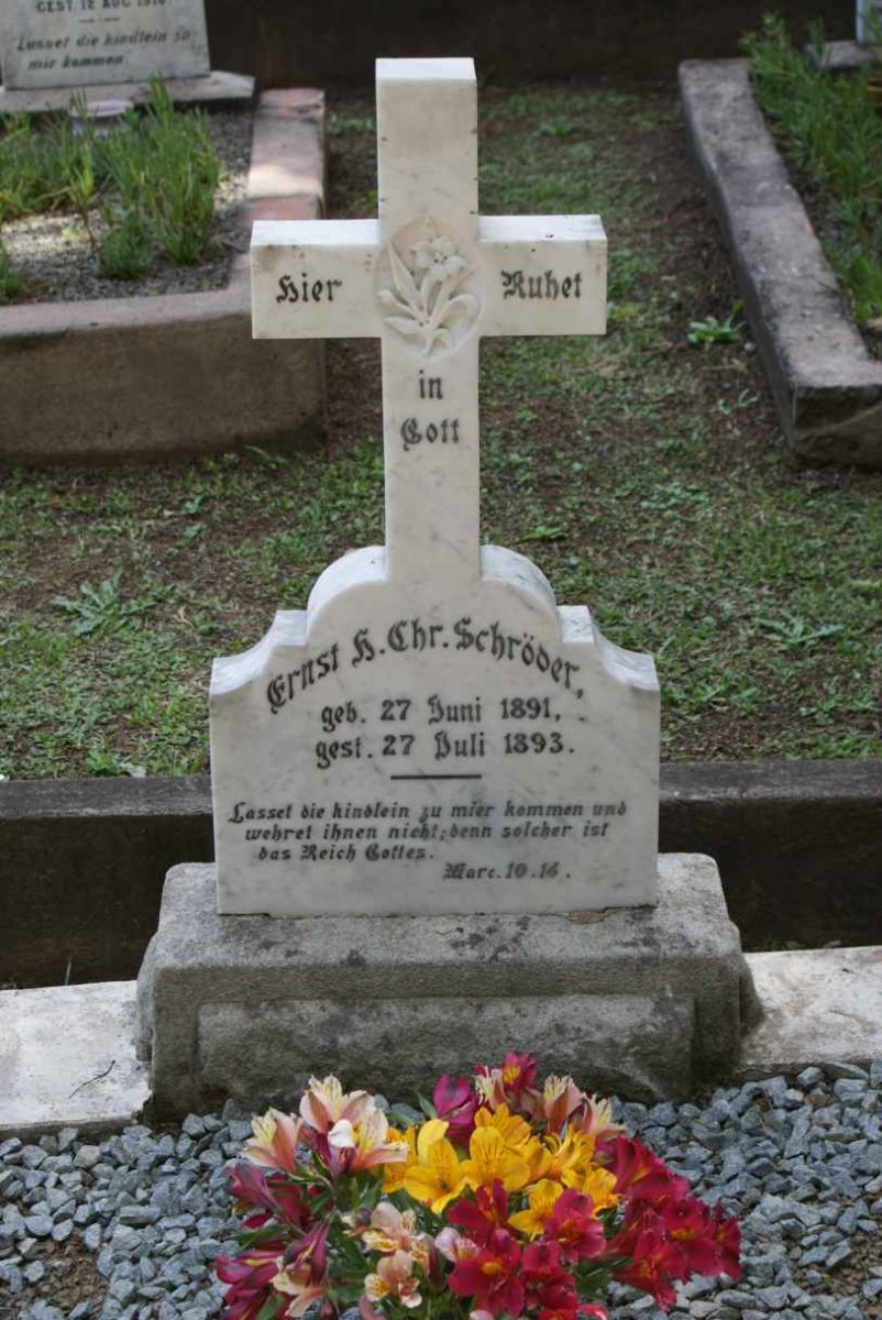 SCHRODER Ernst H. Chr. 1891-1893