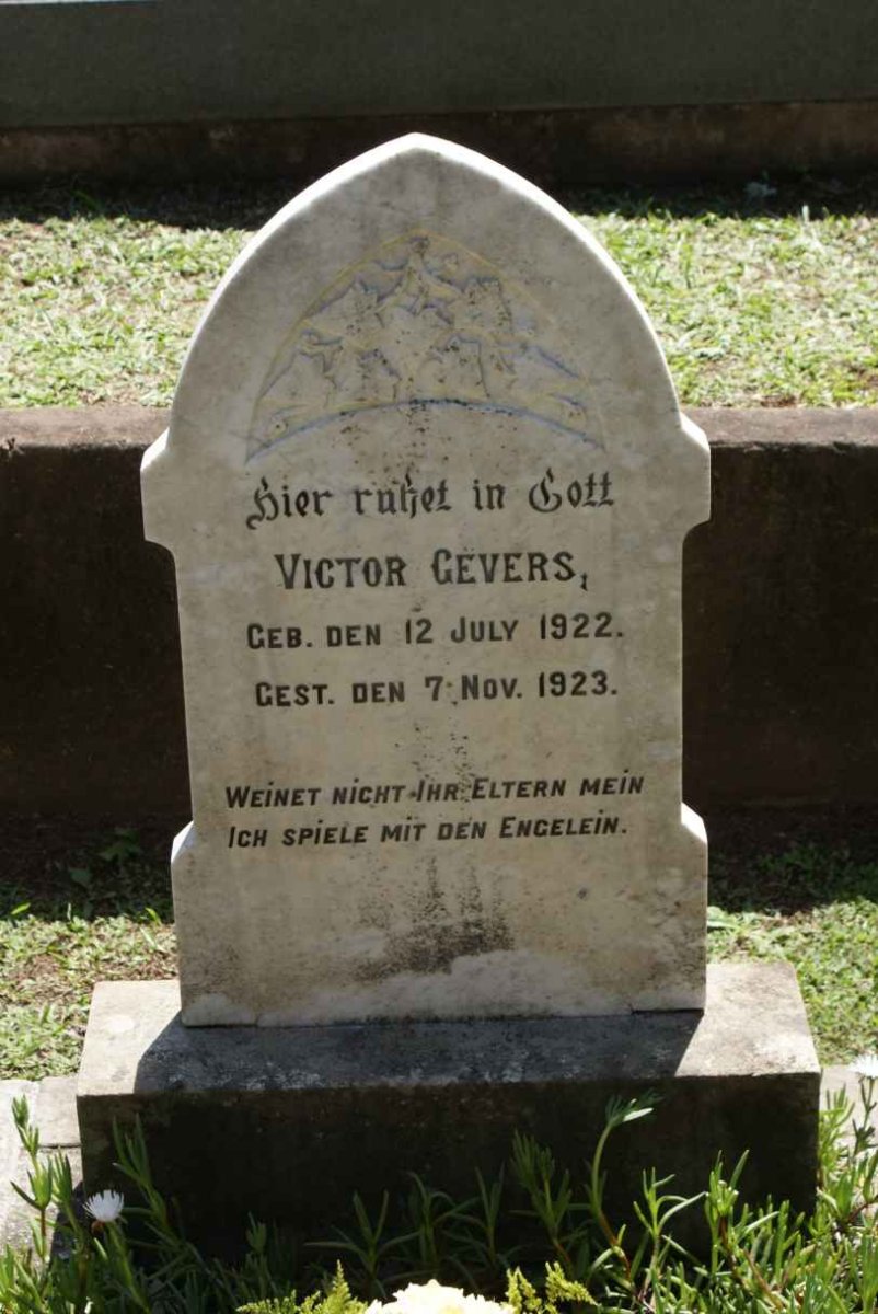 GEVERS Victor 1922-1923