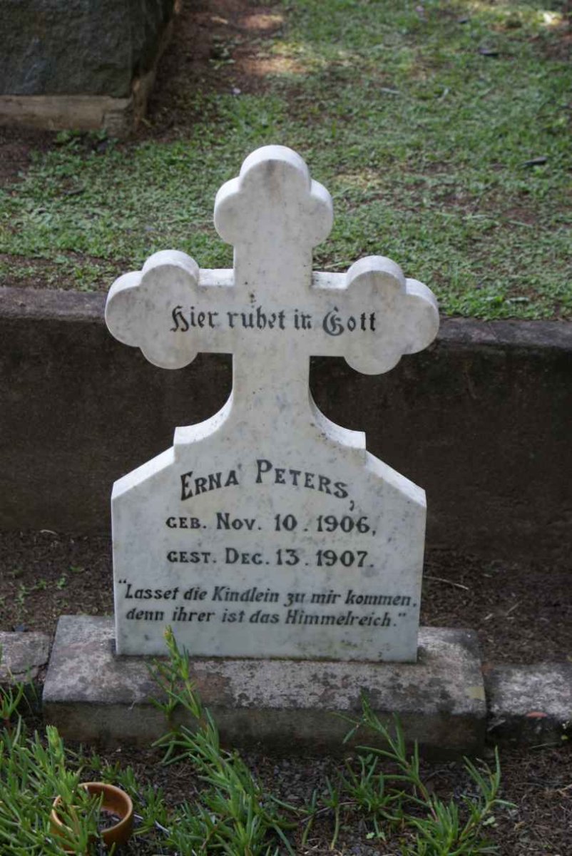 PETERS Erna 1906-1907
