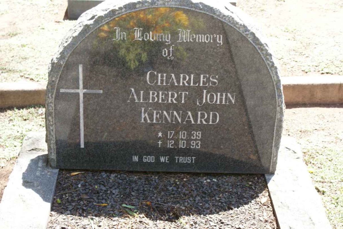 KENNARD Charles Albert John 1939-1993