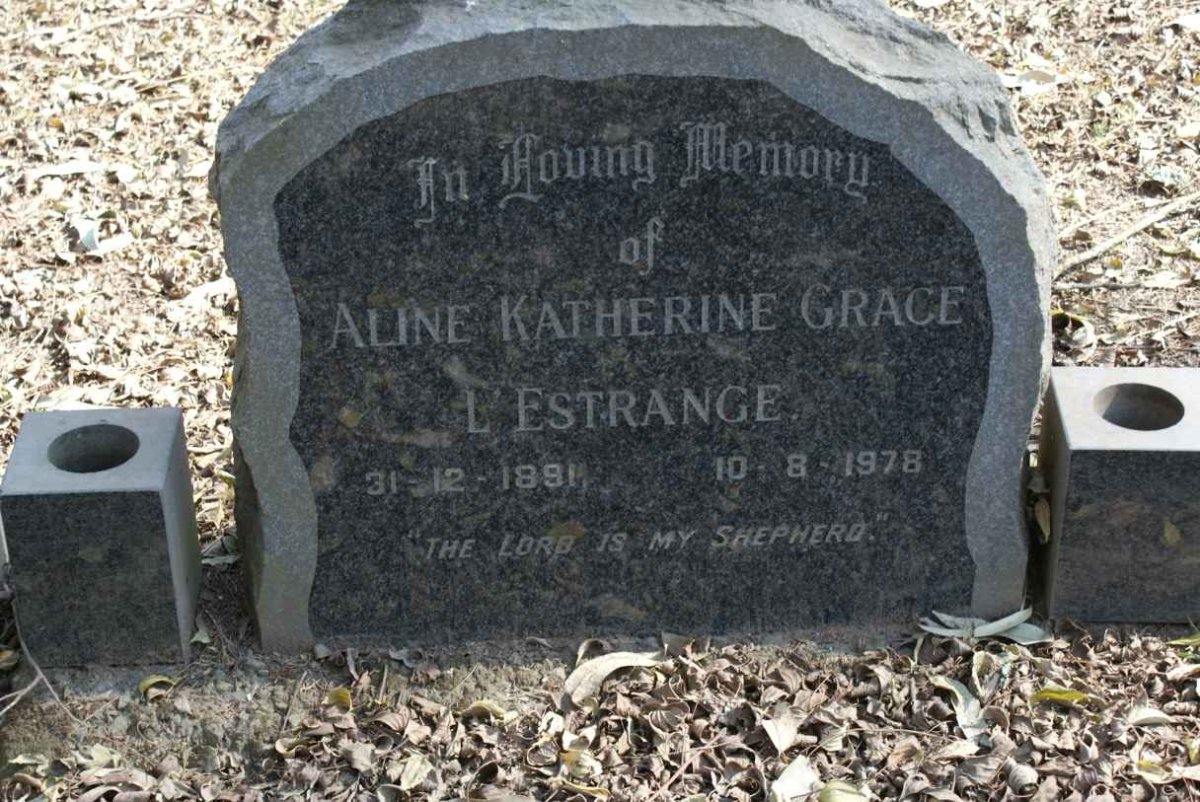 L'ESTRANGE Aline Katherine Grace 1891-1978