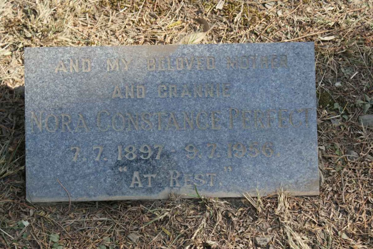 PERFECT Nora Constance 1897-1956