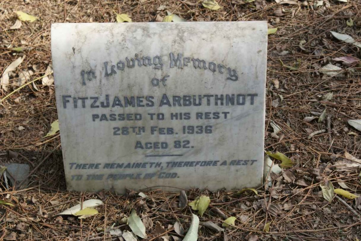 ARBUTHNOT FitzJames -1936