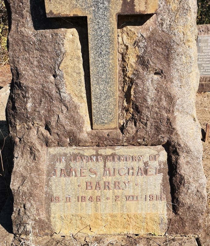 BARRY James Michael 1846-1916