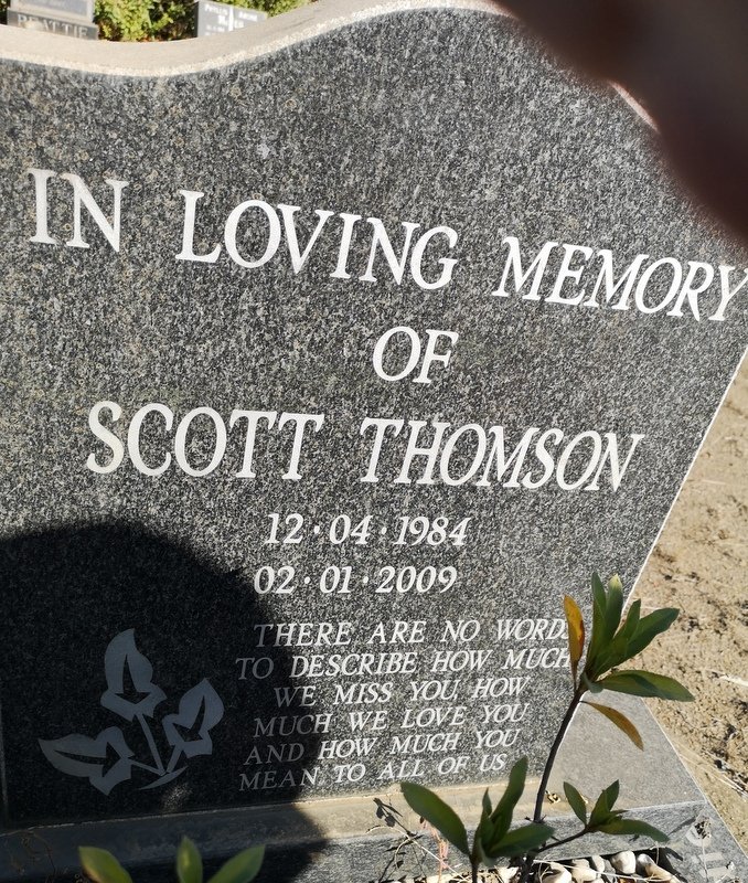 THOMSON Scott 1984-2009