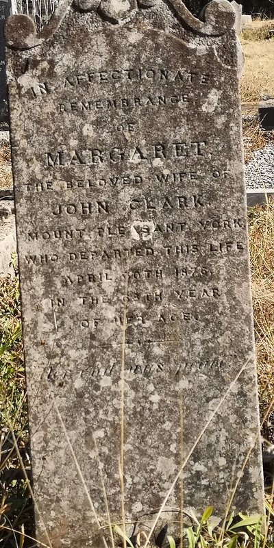 CLARK Margaret  -1876