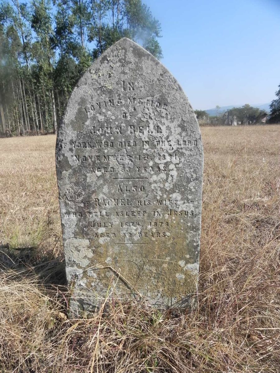 BELL John -18?1 &amp; Rachel -1878