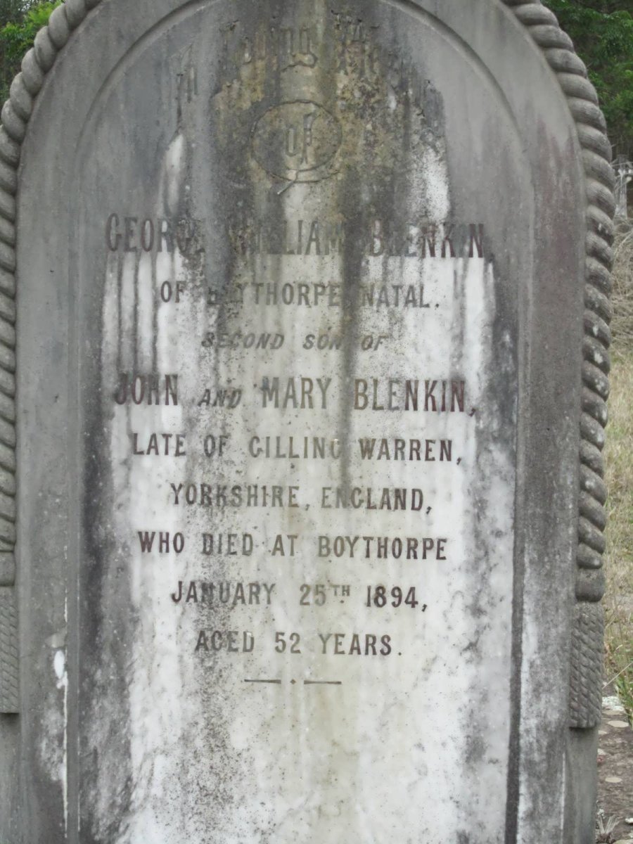 BLENKIN George William -1894