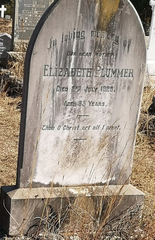 PLUMMER Elizabeth -1928