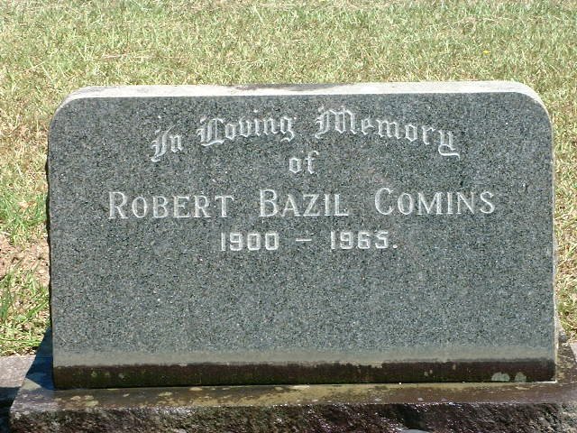 COMINS Robert Bazil 1900-1965 &amp; Phyllis Natalie 1912-1996