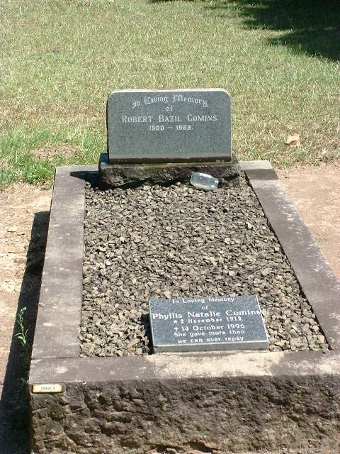 COMINS Robert Bazil 1900-1965 &amp; Phyllis Natalie 1912-1996
