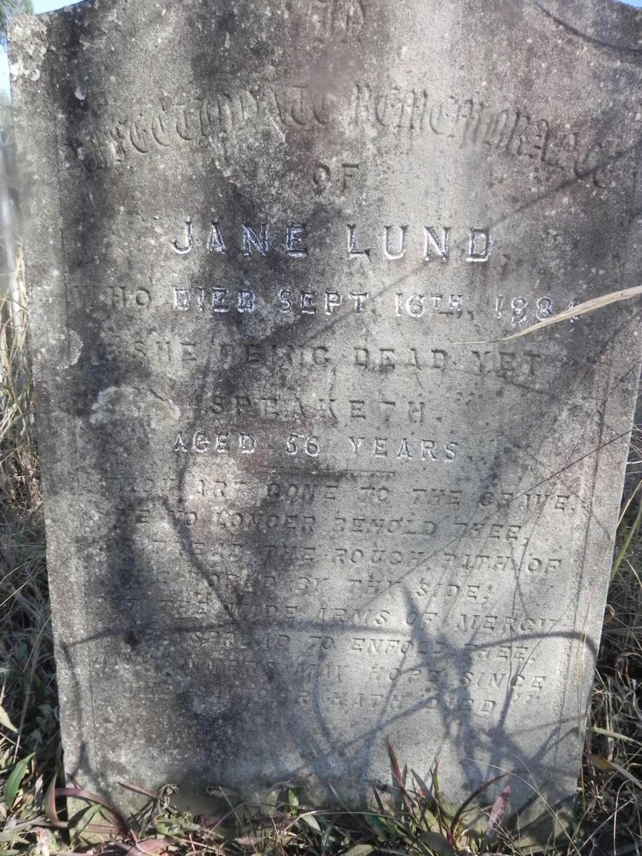 LUND Jane -1884