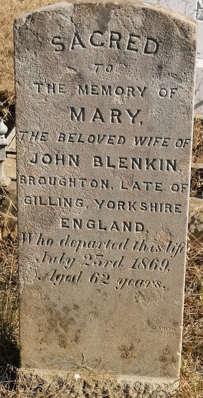 BLENKIN Mary  -1869