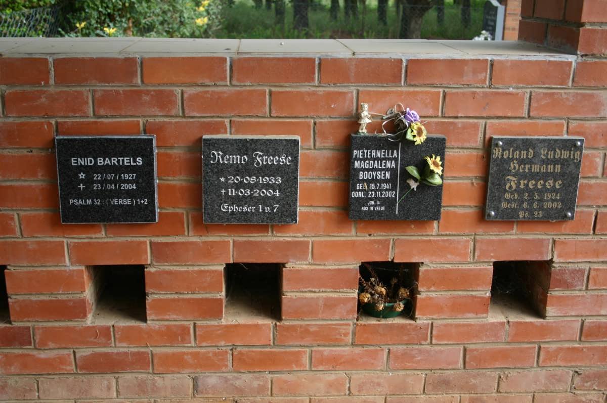 1. Memorial wall