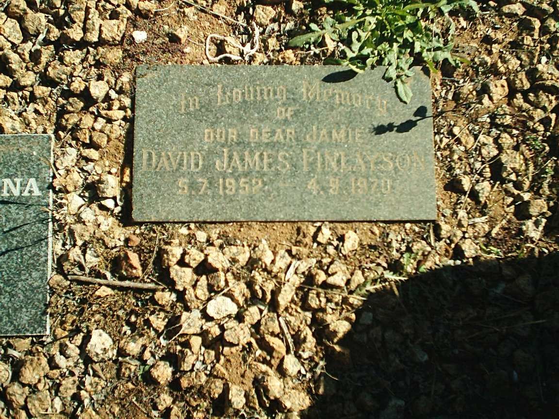 MARITZ Finlayson David James 1952-1970