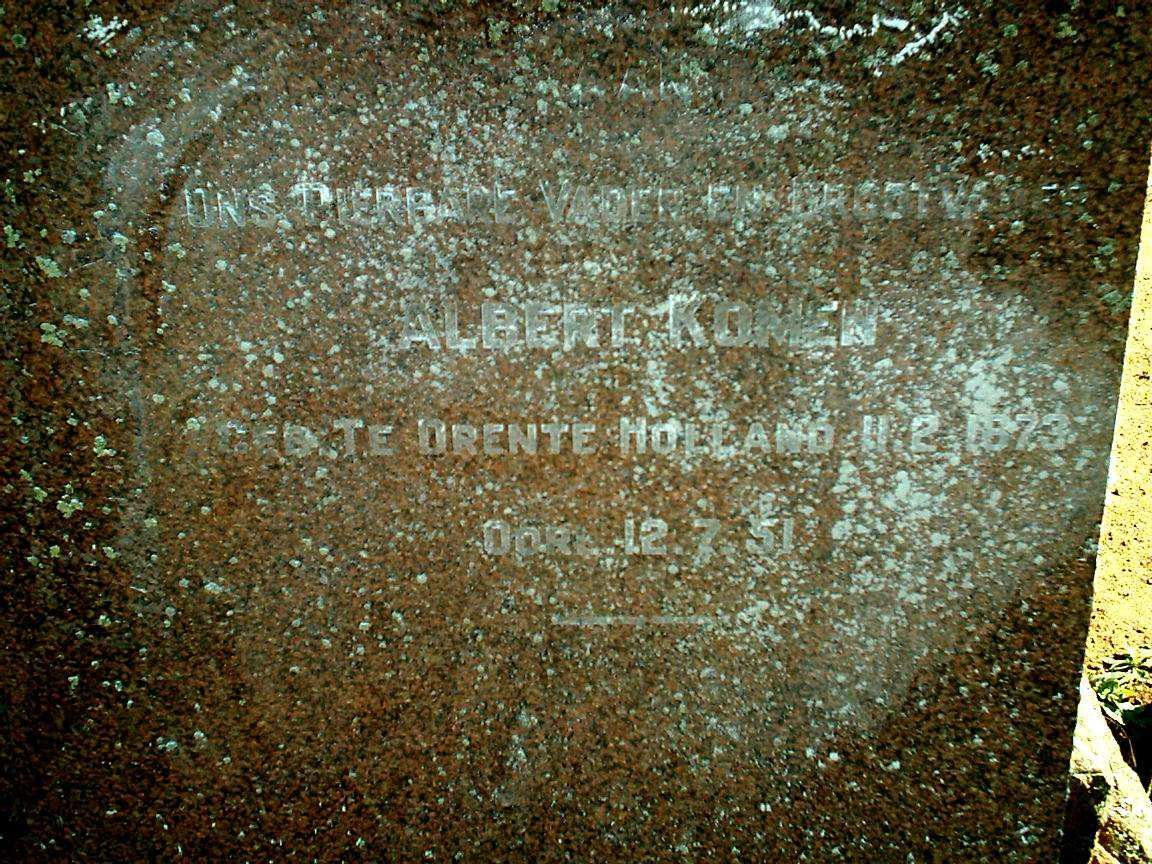 KOMEN Albert 1873-1951