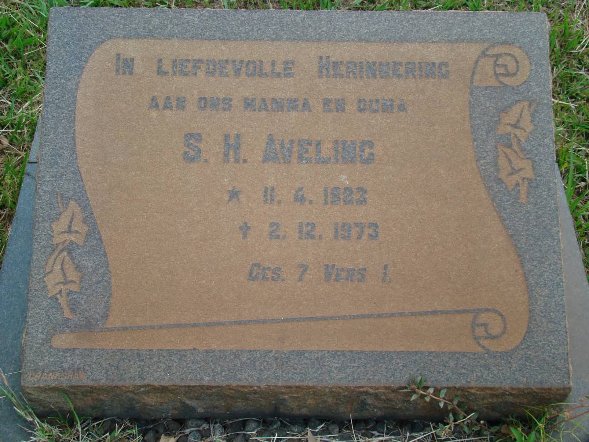 AVELING S.H. 1923-1973