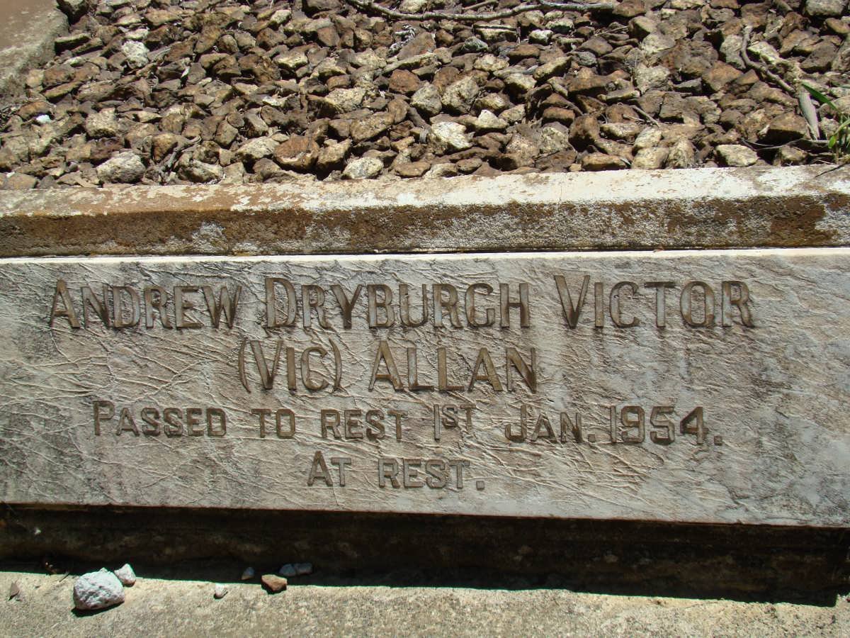 ALLAN Andrew Dryburgh Victor -1954