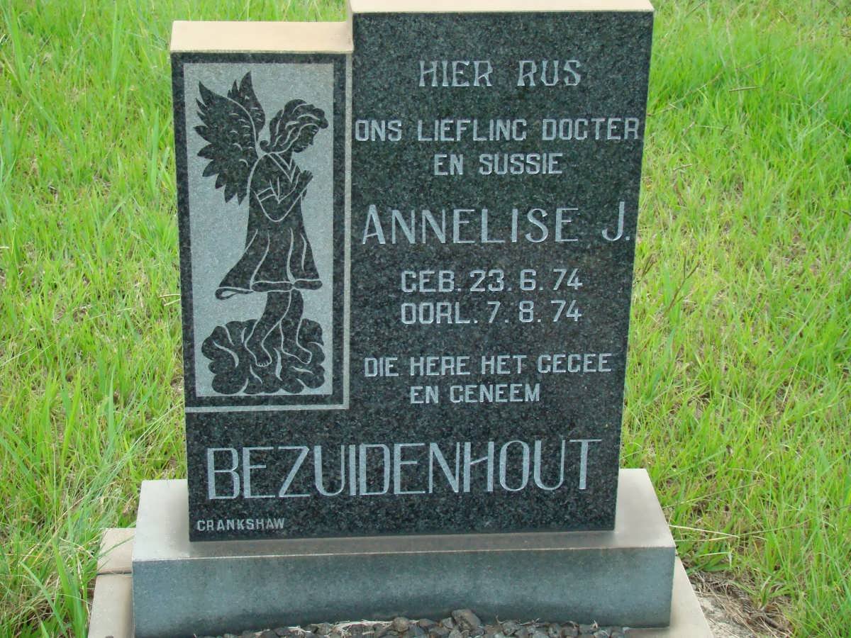 BEZUIDENHOUT Annelise J. 1974-1974