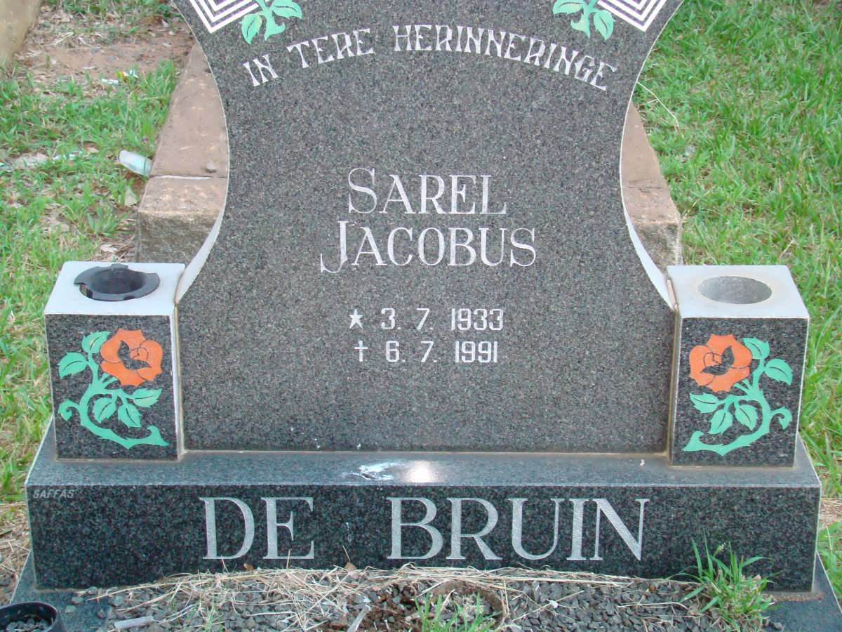 BRUIN Sarel Jacobus, de 1933-1991