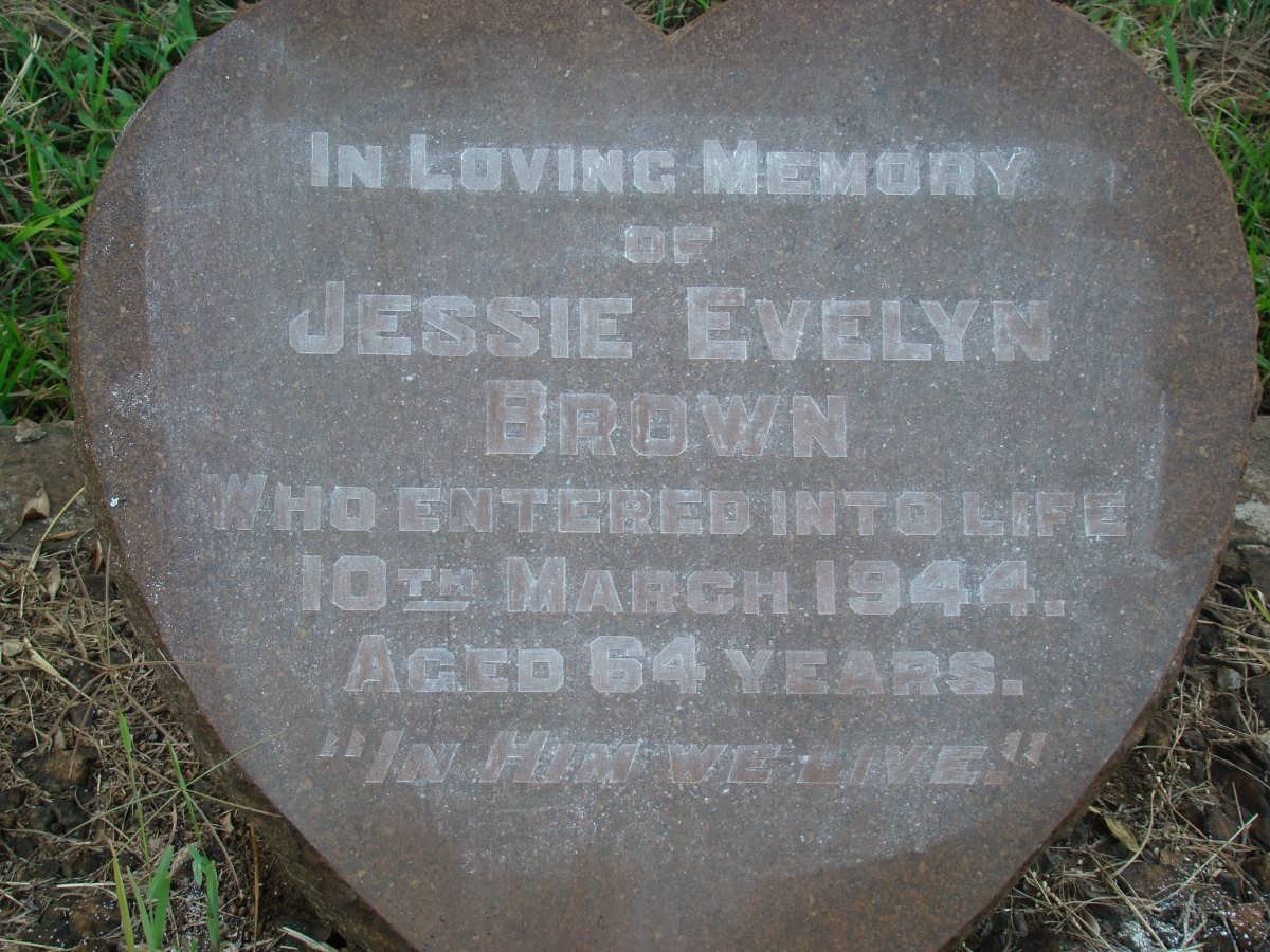BROWN Jessie Evelyn -1944