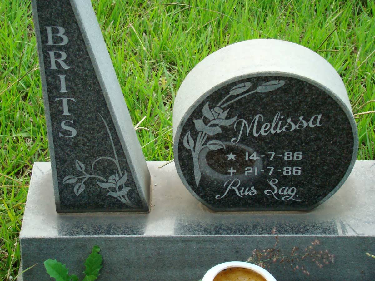 BRITS Melissa 1986-1986
