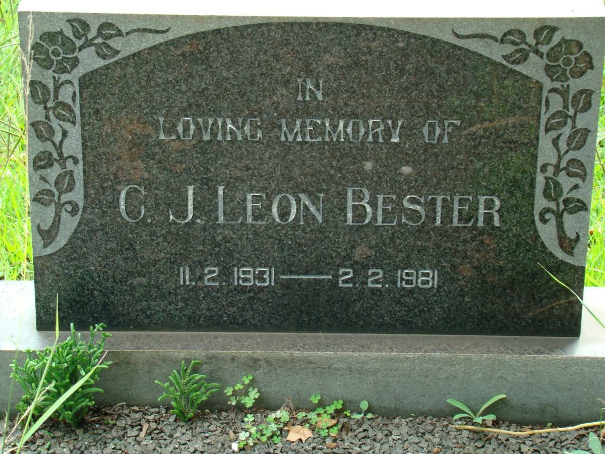 BESTER C.J. Leon 1931-1981