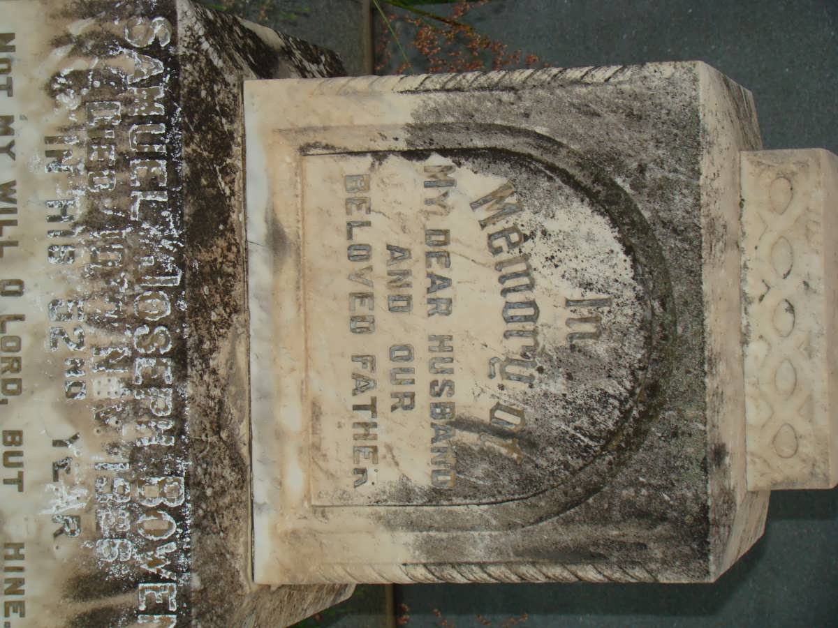 BOWEN Samuel Joseph -1926