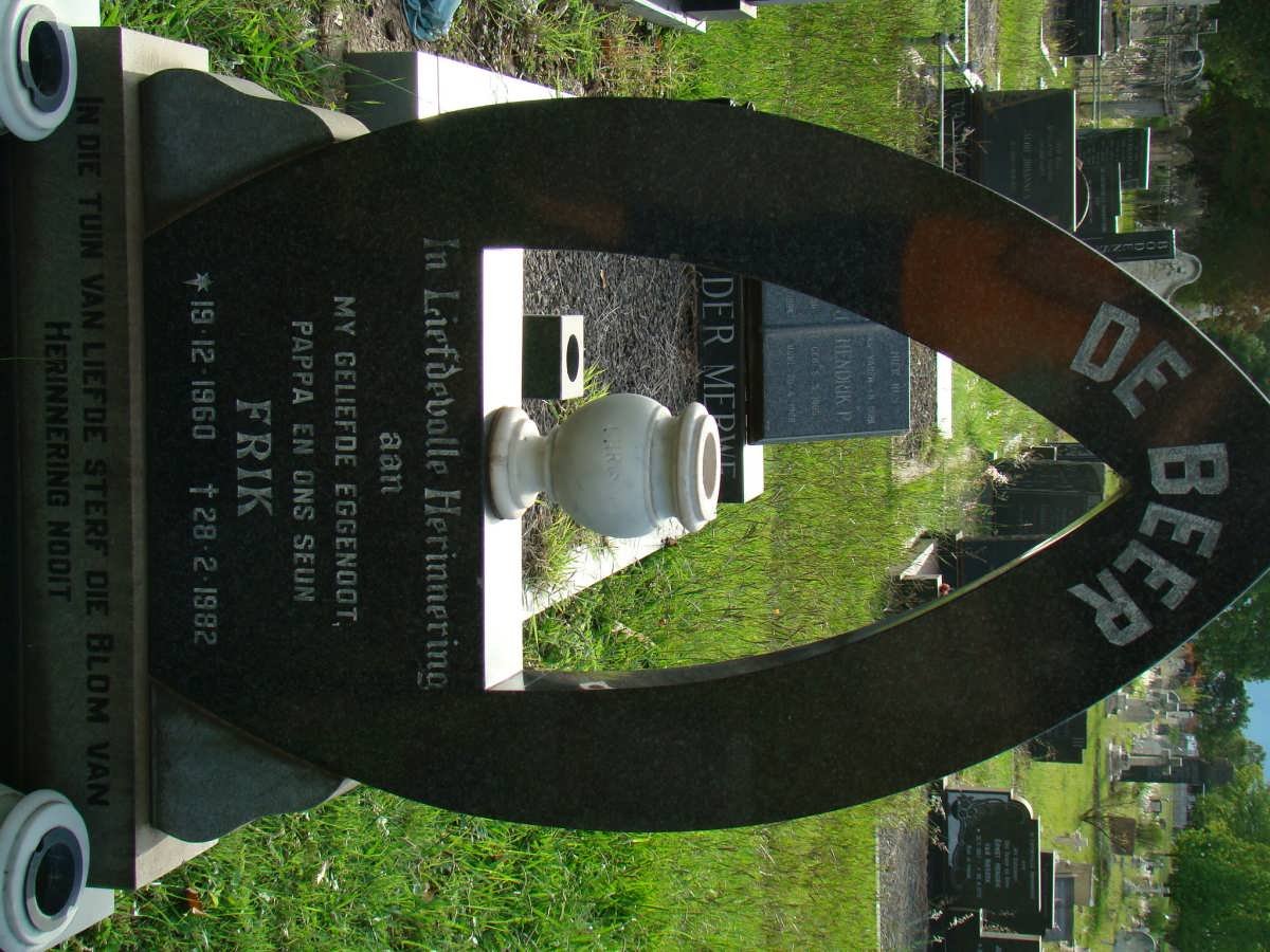 BEER Frik, de 1960-1982