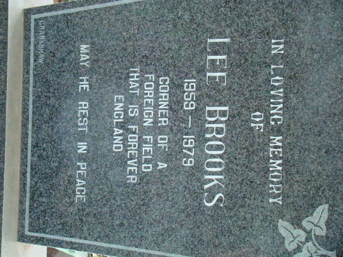 BROOKS Lee 1959-1979